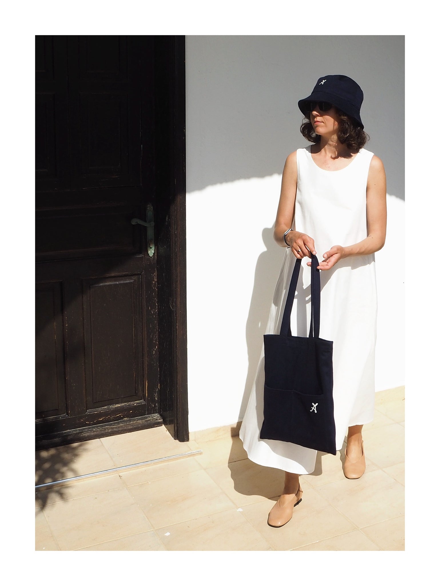 Marin Mini Lacivert Tote Bag