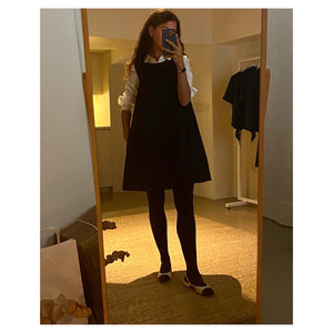 Jane Mini Siyah Elbise
